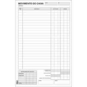 Movimento Caixa Gde 100Fls Tilibra