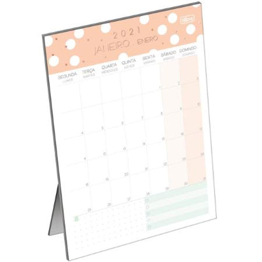 Calendario Planner Tilibra Mesa Soho