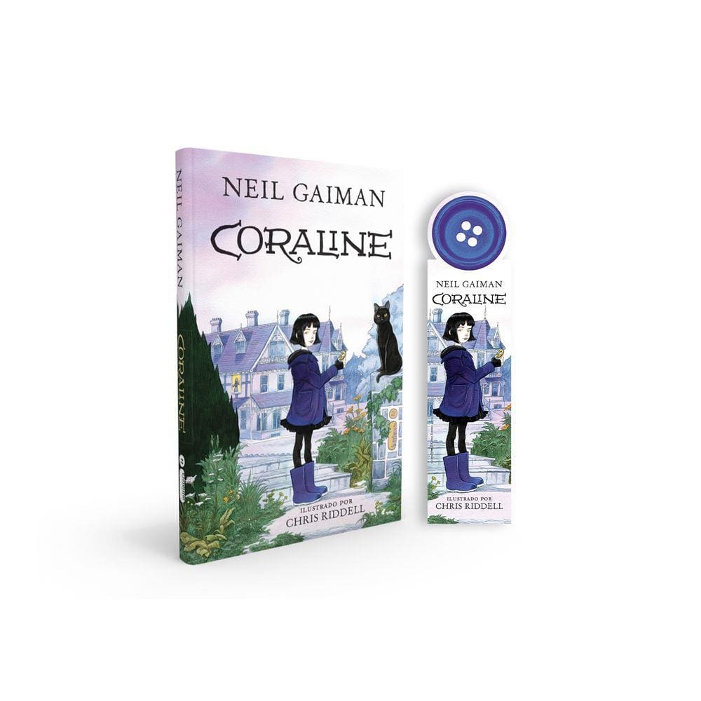Coraline - Acompanha marcador de páginas especial