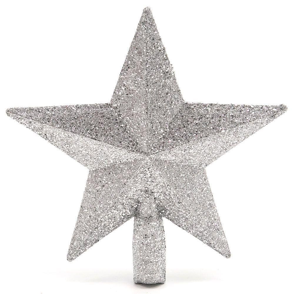 Ponteira Estrela 20x19cm NTA10046 Prata - Rio de Ouro
