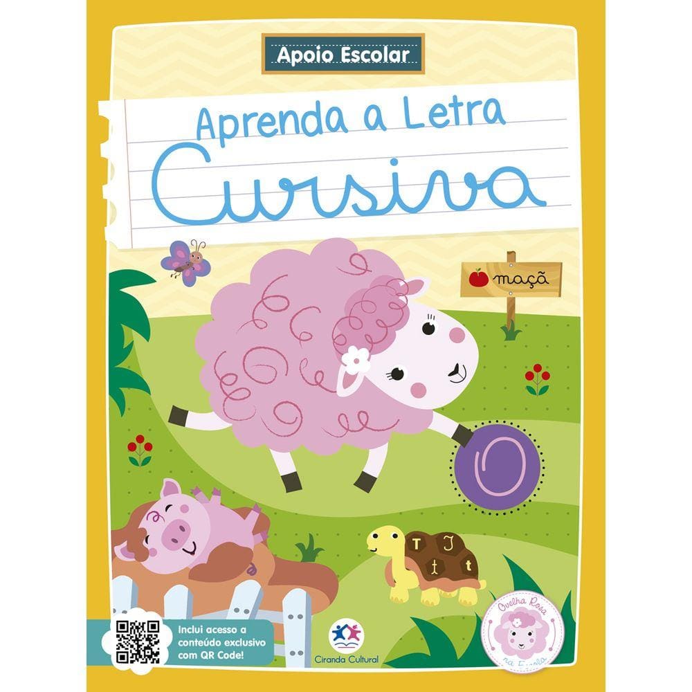 Apoio Escolar - Aprenda a letra cursiva