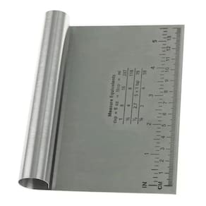 Espátula Cabo Tubular Em Aço Inox P/ Massas, Bolos e Legumes