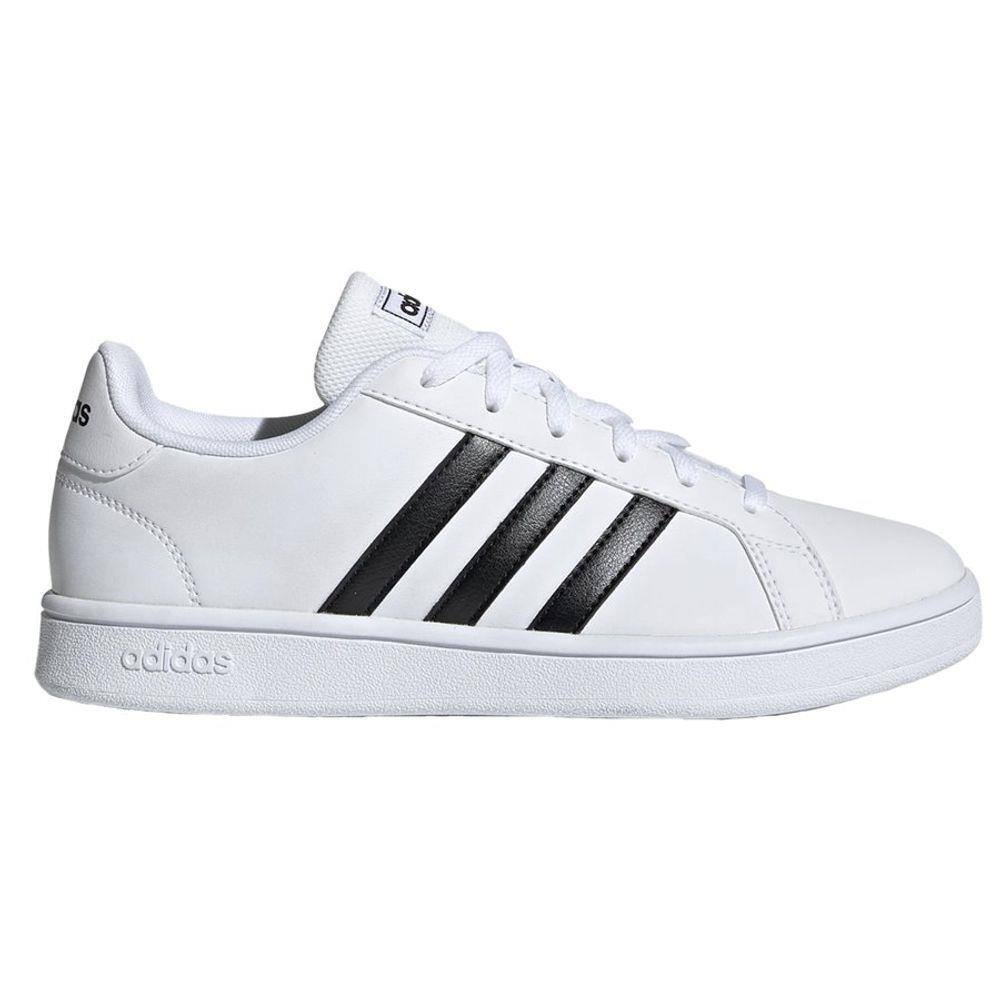 tenis adidas branco e preto masculino