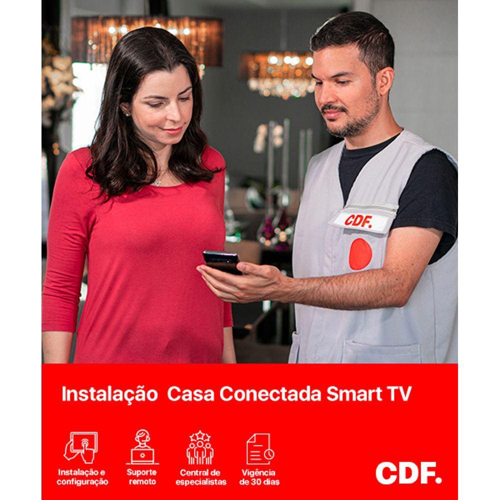 Instalação Casa Conectada Smart TV