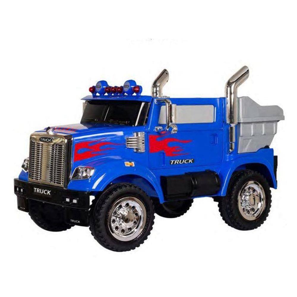 CAMINHAO CARRETA BIG TRUCK CONTROLE REMOTO AZUL