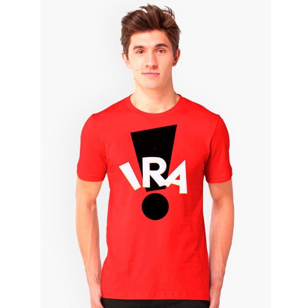 Camiseta  banda Ira rock nacional anos 80