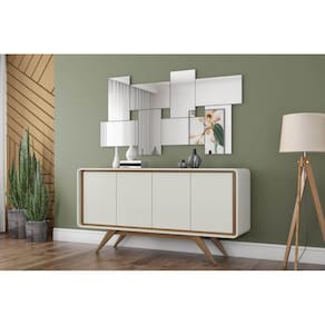 Buffet Channel Nature Off White