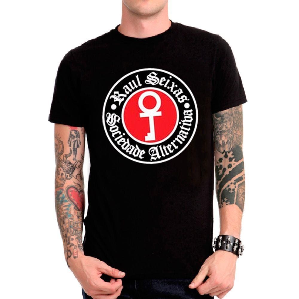 Camiseta camisa Raul Seixas, clássico rock nacional masculino, feminino