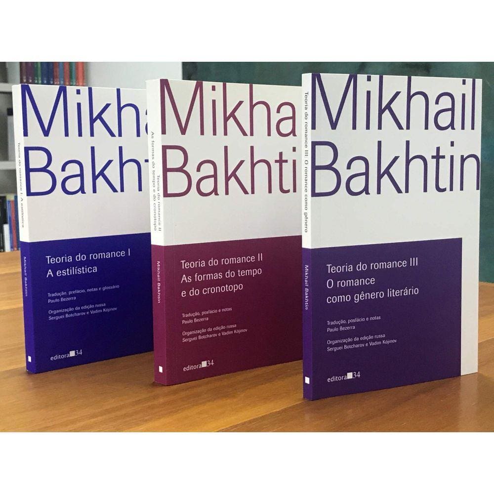 Coleção Teoria Do Romance Por Mikhail Bakhtin Capa comum – C
