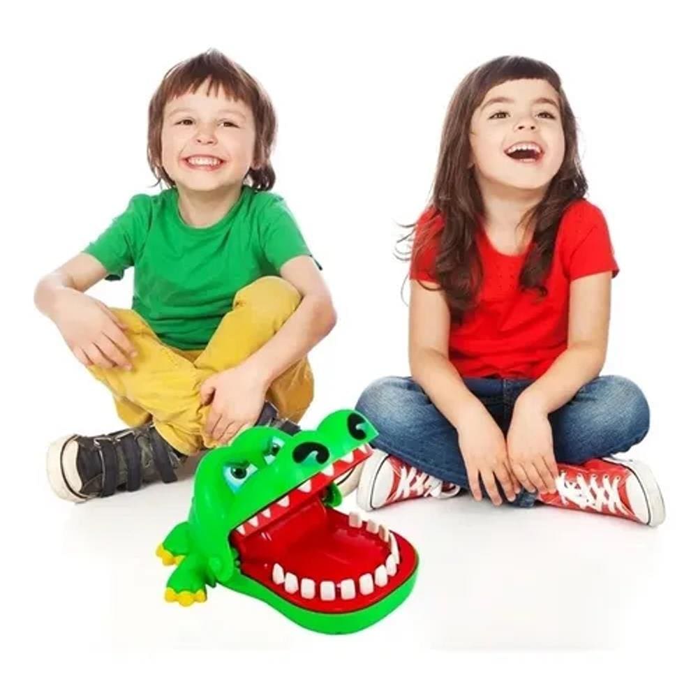 Jogo Crocodile Dentist - Desafio Divertido de Dentista para Crianças