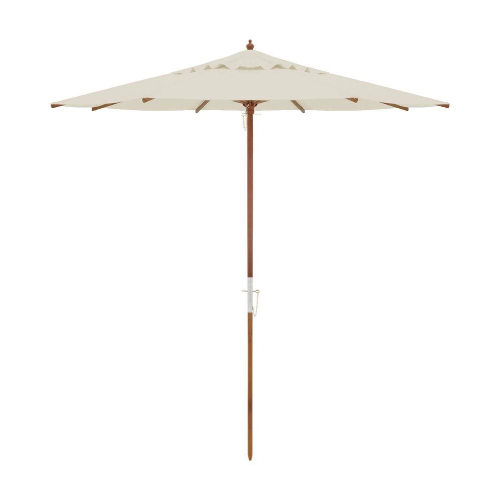 Ombrelone Madeira 3m Poliéster Sombreiro Treviso Jardim Piscina Bege - Belfix