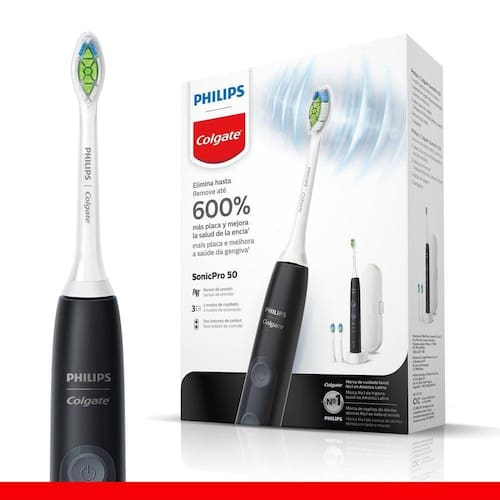 imagem-Escova Dental Elétrica Philips Sonic Pro 50 Recarregável