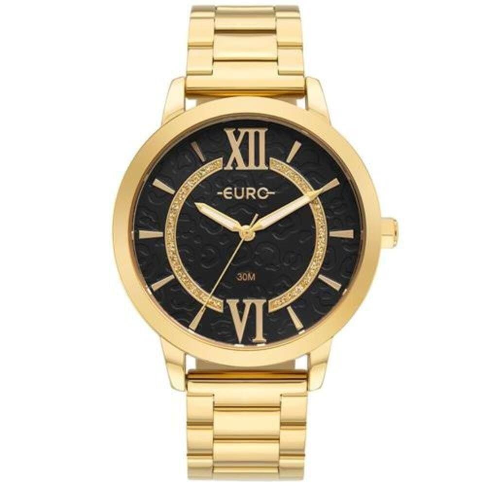 Relógio Feminino Dourado Euro Eu2036Yqya/4D