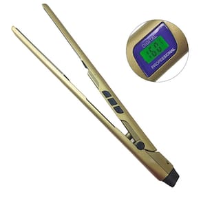 Prancha de Cabelo Profissional Chapinha Placa Nano Titanio Slim Coiffeur Cabeleireiro