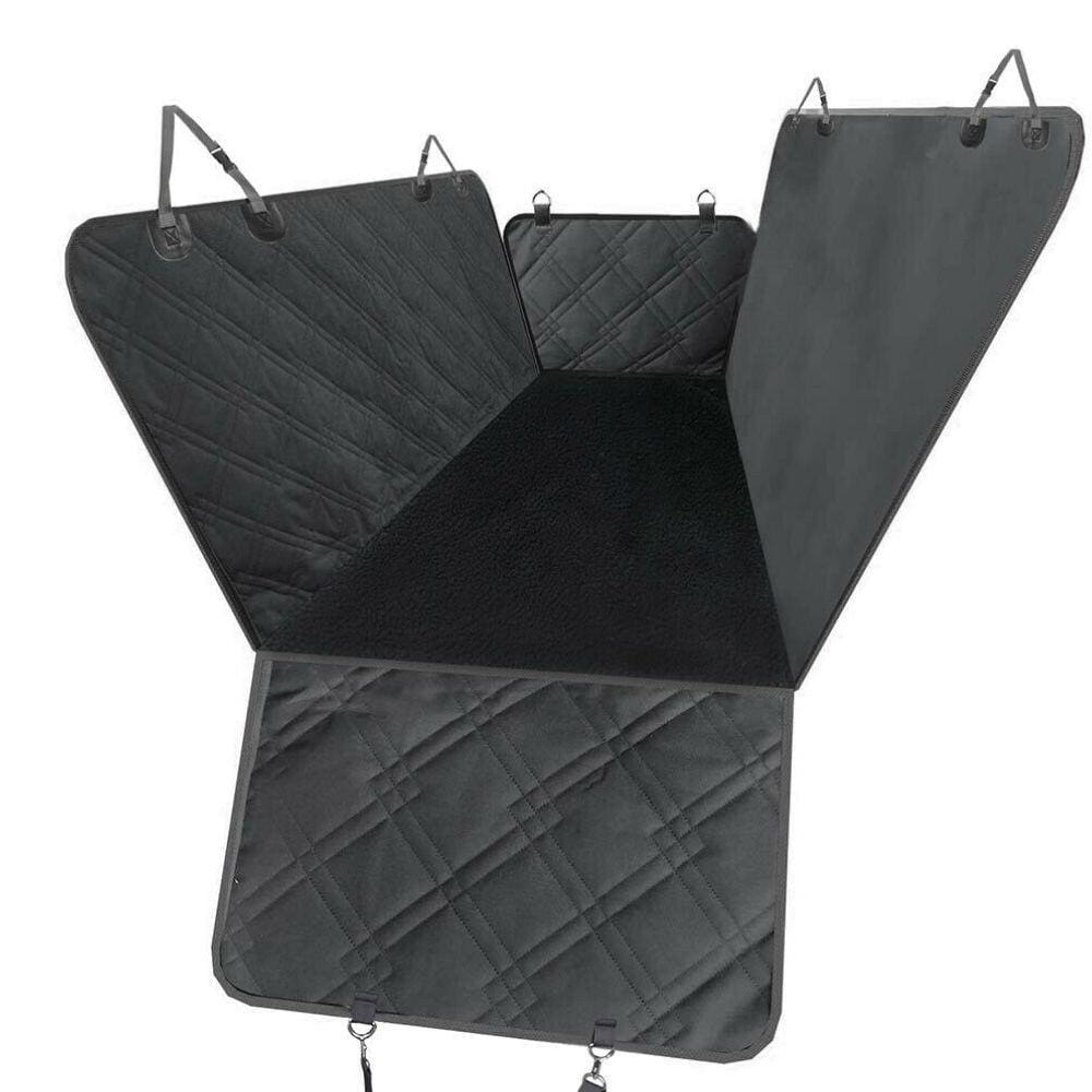Capa protetora pet banco carro traseiro cachorro impermeável com ziper