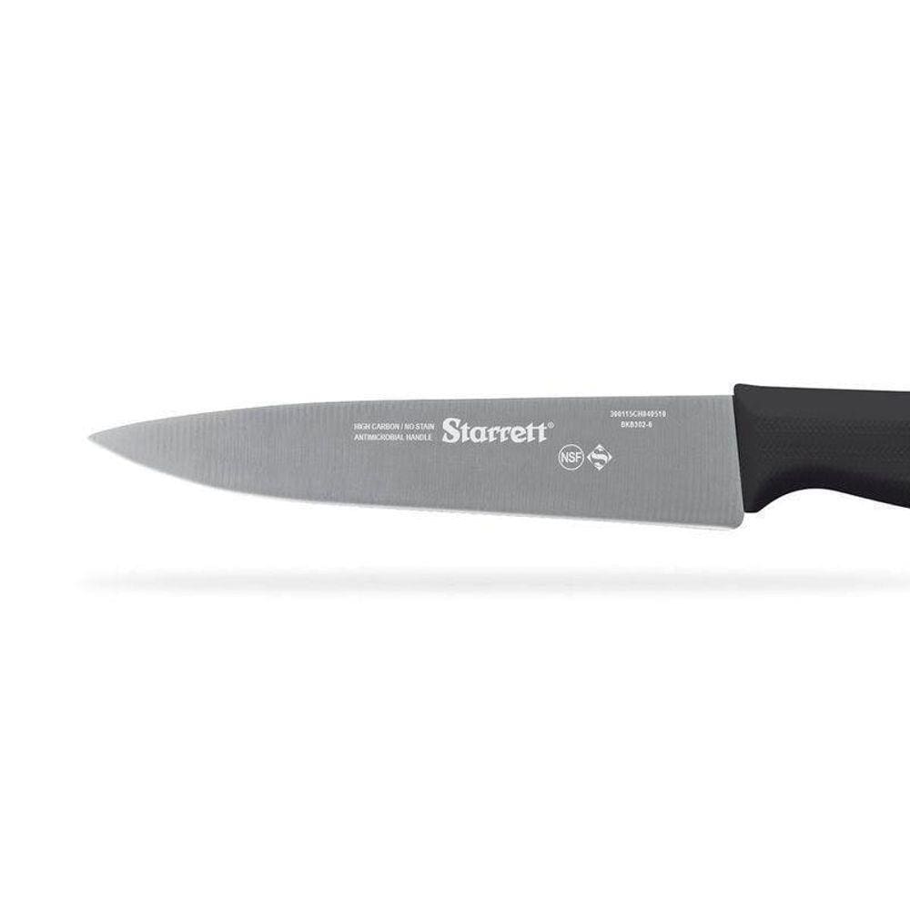 Faca Refile Triangular Estreita 15 Cm Cabo Preto Starrett