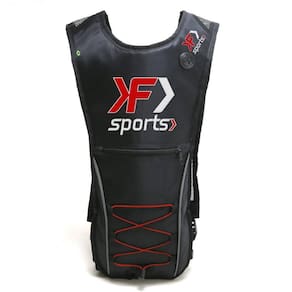 Mochila De Hidratação Para Ciclista Vermelha Com Refil