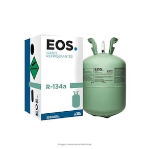 Gás Refrigerante R134a EOS Cilindro de 13,6Kg