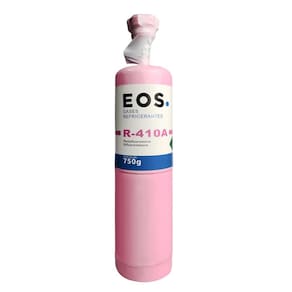 Gás Refrigerante R410a EOS  Cilindro de 750g com Válvula e Manopla
