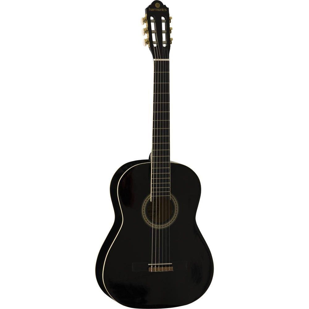 Violão HARMONICS Acústico Clássico Nylon GNA-111 Preto