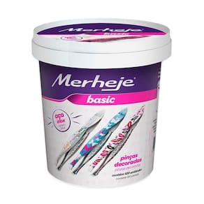 Pinca Merheje Depilatoria Basic Decorada Pote - Embalagem c/ 120 unidades