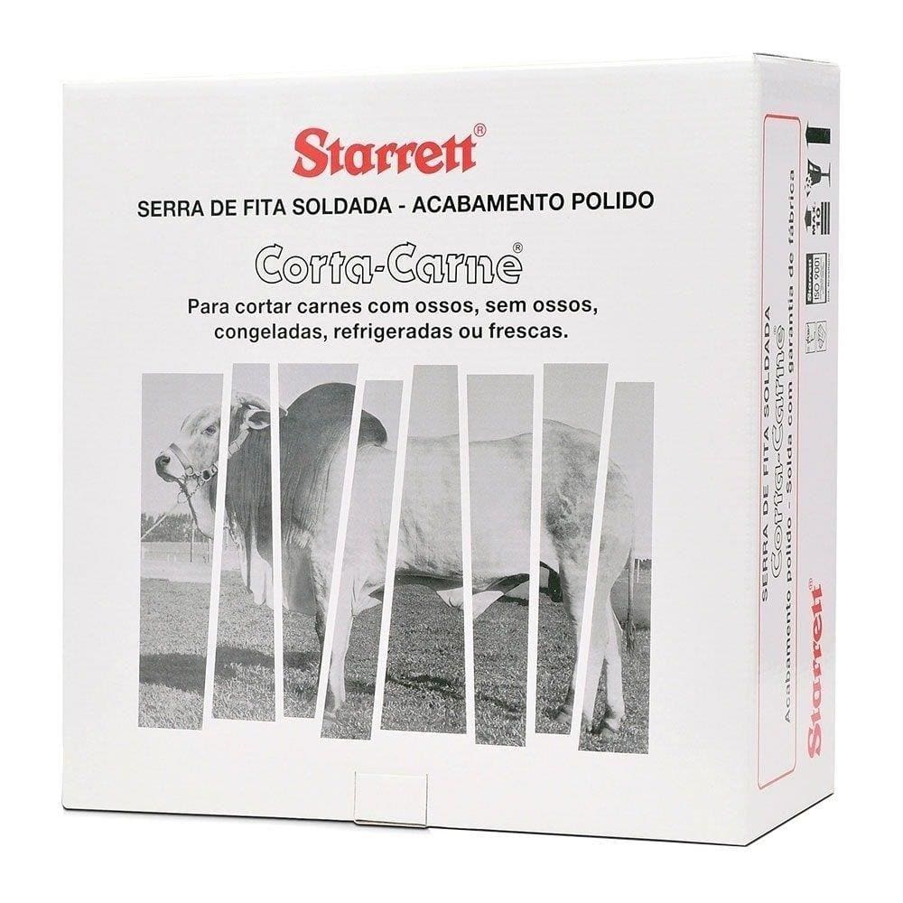Serra Fita Starrett Mkp 16mmX6DPP Aço Carbono 2,52mX30m Embalagem com 5 Unidades