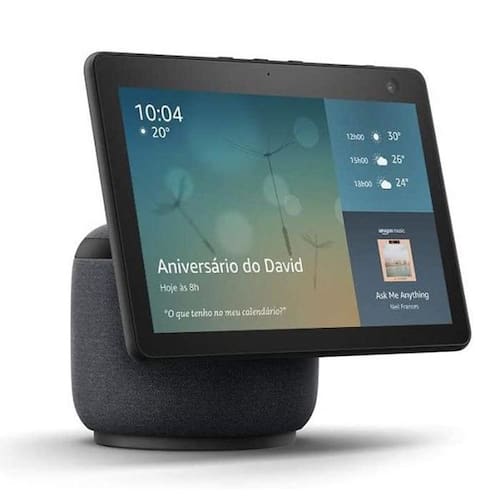 imagem-Echo Show 10, Tela HD de 10,1" com movimento e Alexa, Preta