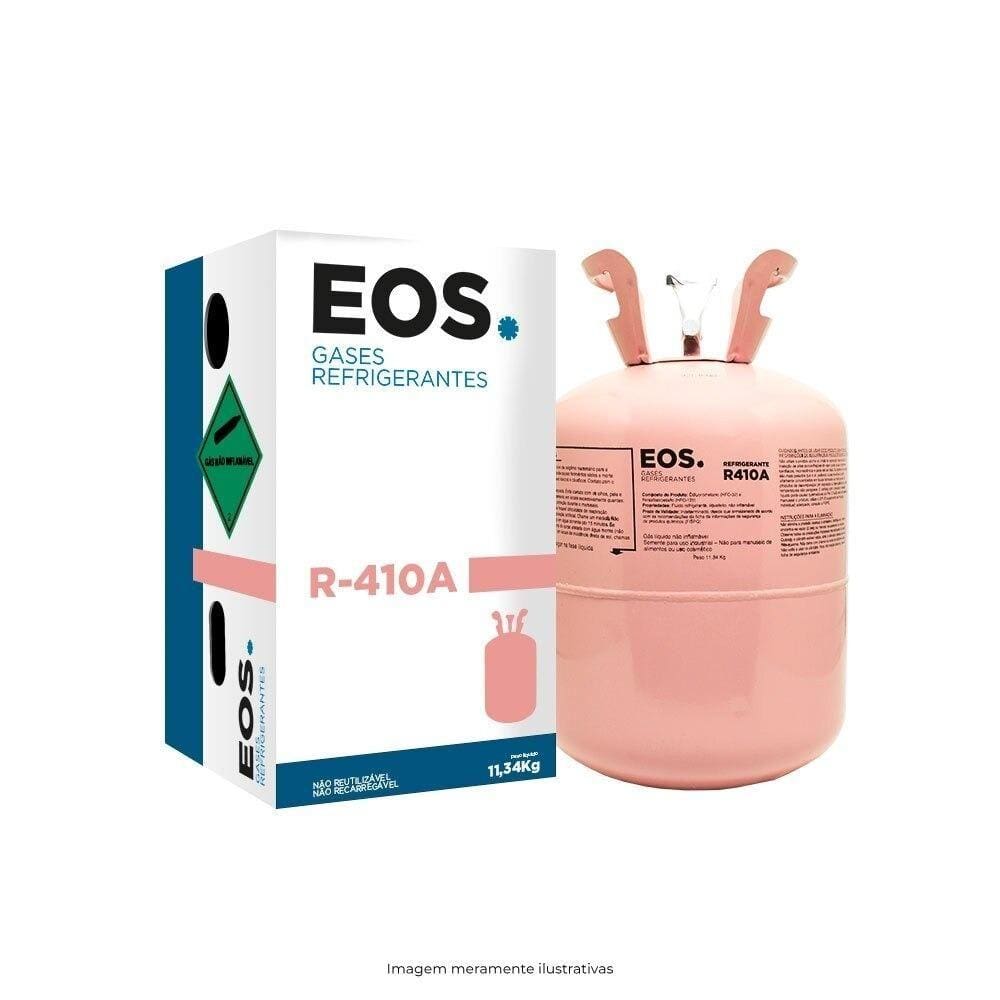 Gás Refrigerante R410a EOS Cilindro de 11,34Kg