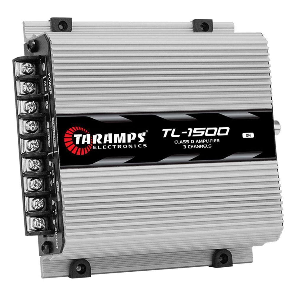 Módulo Amplificador Taramps TL 1500 2 Ohms 390W 3 Canais Som