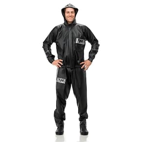 Conjunto Capa de Chuva Moto Pvc Premium Com Capuz Pantaneiro