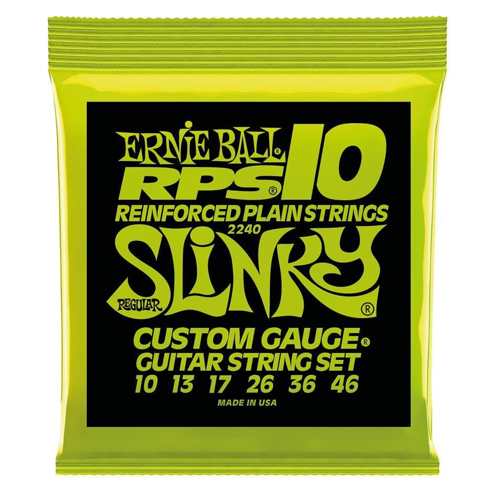 Cordas Guitarra 010-046 Regular Slinky Rps Niquel Ernie Ball
