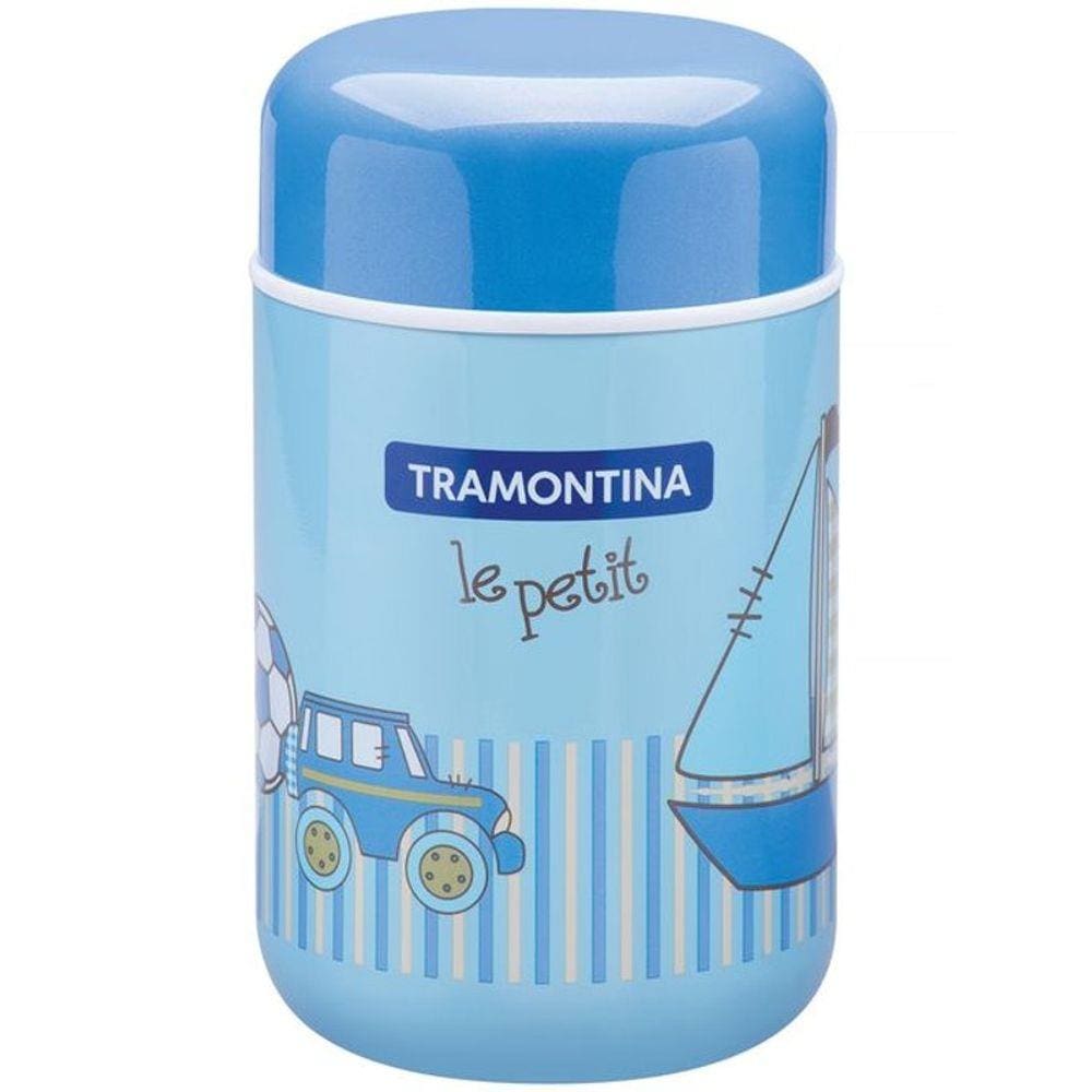 Pote Térmico Baby Alimentos Tramontina Le Petit Azul 400ml