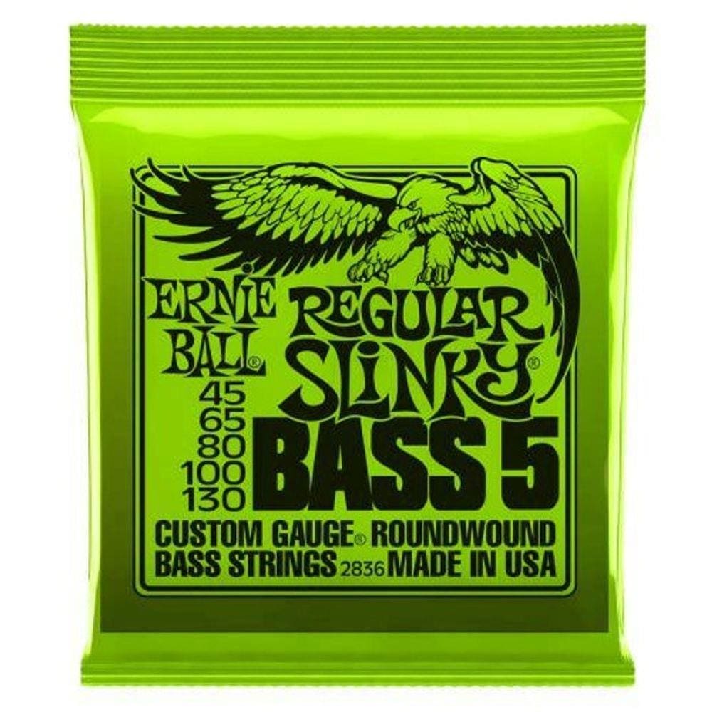 Encordoamento Contra Baixo 5 Cordas Ernie Ball