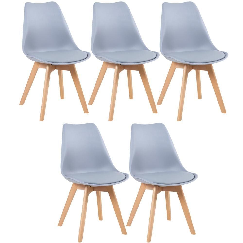 KIT - 5 x cadeiras Leda -