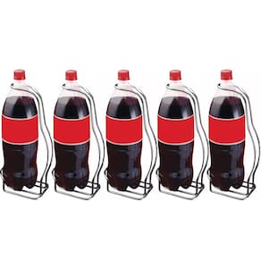 Conjunto 6 Suportes Porta Garrafa De Refrigerante 2 Litros Pet Com Alça