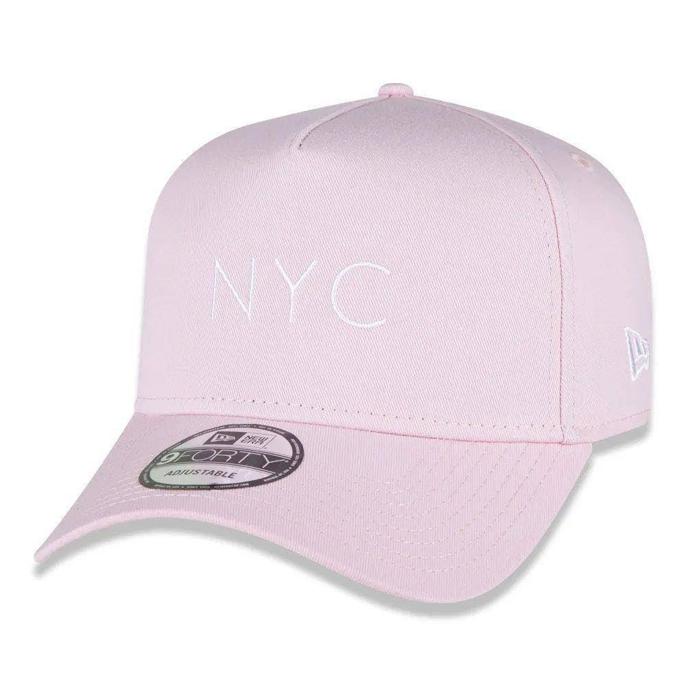 Boné New Era 9Forty A-Frame Nyc Core Candys Pink Snapback