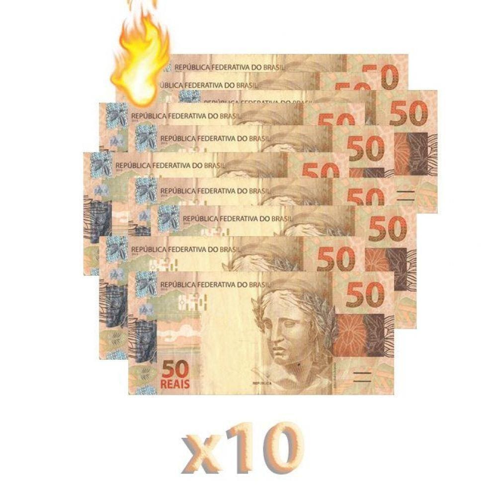 10 Burning Money 50 Reais B+