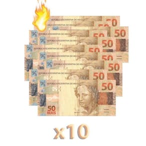 10 Burning Money 50 Reais B+