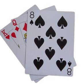3 Card Monte 20 Jumbo Pvc A Vermelhinha Gigante