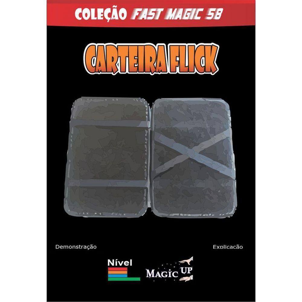 Carteira Flick Luxo Magic Up Preta