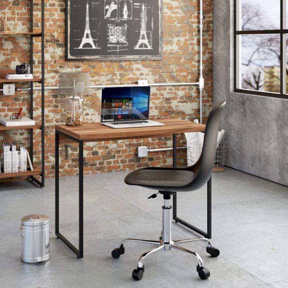 Mesa de Escritório Studio Nogal 90 cm