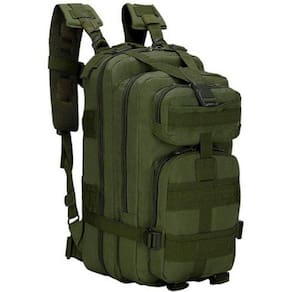 Mochila Multiuso Escolar Militar Cargueira 30 Litros Camping Pesca Verde Lorben