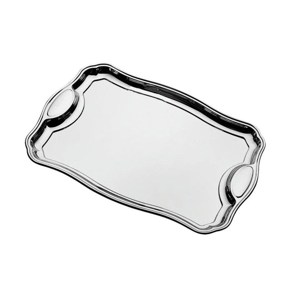 Bandeja Tramontina Retangular Aço Inox - 61440/420