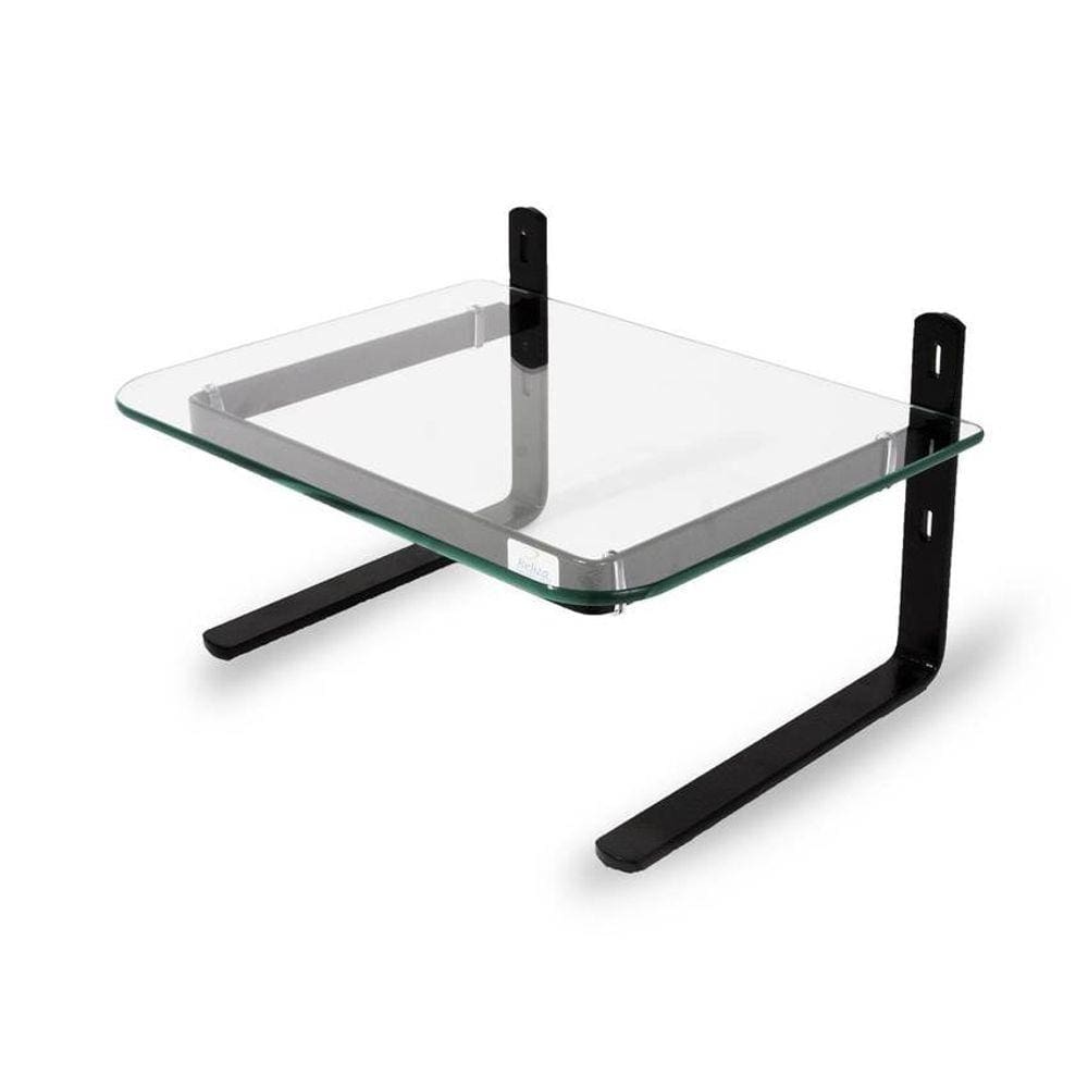 Suporte para Monitor - Preto Vidro Incolor