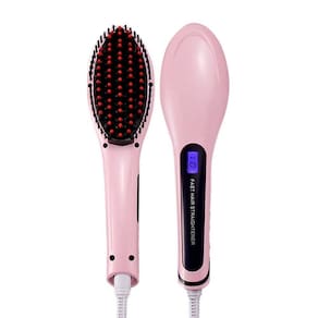 Escova Mágica Alisadora de Cabelos Fast Hair Straightener