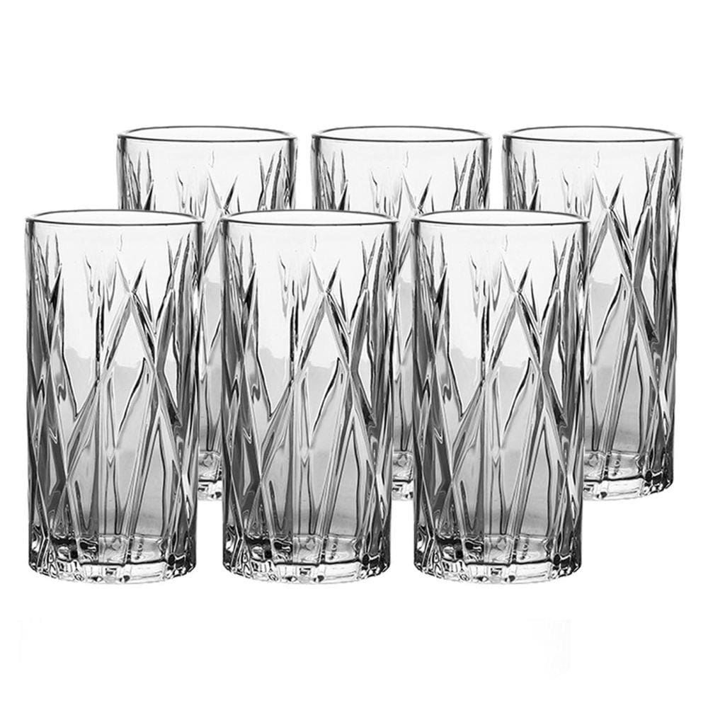 Jogo de Copos Forest Cristal Ecológico 350 ml com 6 Peças Lhermitage