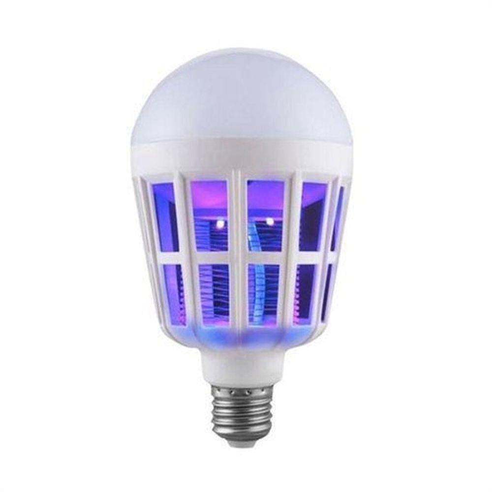 Lâmpada Led Anti Insetos Armadilha Mata Mosquito Pernilongo