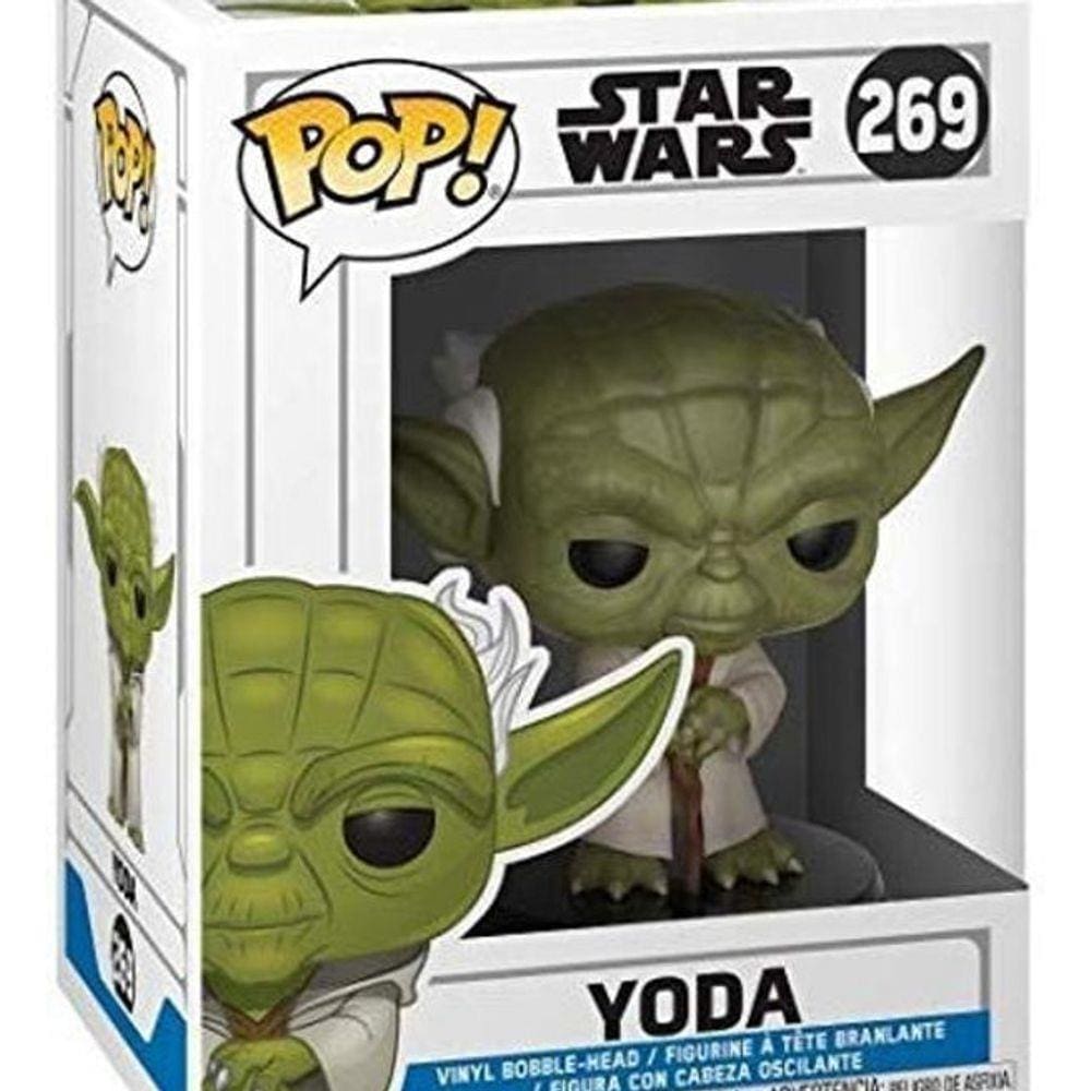 Boneco Funko Pop Star Wars Yoda 269