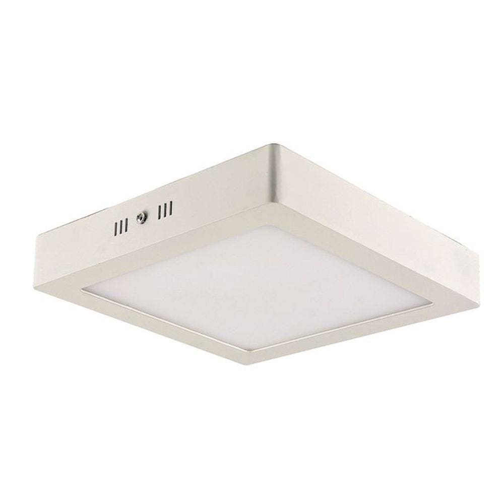 Painel de Led Blumenau Quadrado de Sobrepor 24W Bivolt 4100K Luz Neutra