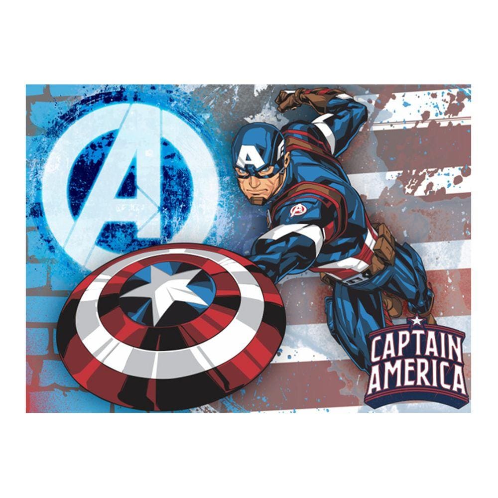 Tnt Estampado Capitão América - Painel